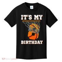 It's My 8th Birthday Basketball Boy Party 8 Years Old Kids T-Shirt thumb 0