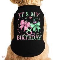 It's My 8th Birthday Witch Green 8 Year Old  Doggie Tank thumb 0