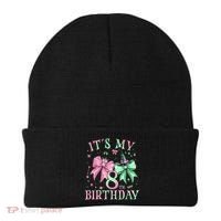 It's My 8th Birthday Witch Green 8 Year Old  Beanie thumb 0