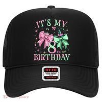 It's My 8th Birthday Witch Green 8 Year Old  Hat thumb 0