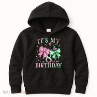 It's My 8th Birthday Witch Green 8 Year Old  Kids Hoodie thumb 0