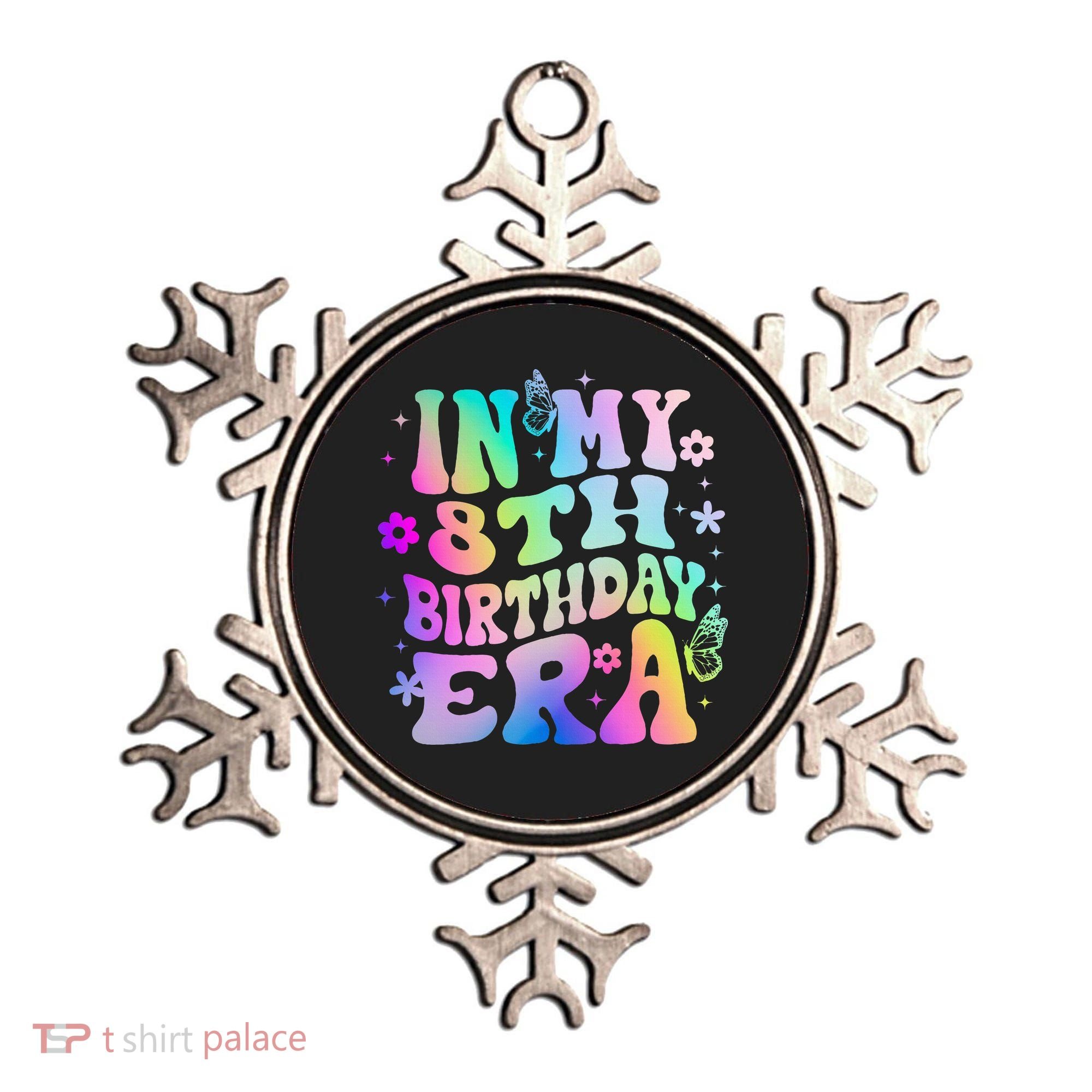 In My 8th Birthday Era 8 Years Birthday Ornament