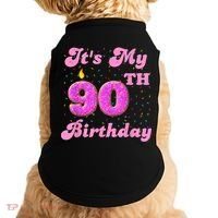It's My 90th Birthday Donut 90 Years Old Bday Doggie Tank thumb 0