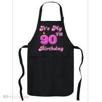 It's My 90th Birthday Donut 90 Years Old Bday Apron thumb 0