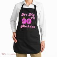 It's My 90th Birthday Donut 90 Years Old Bday Apron thumb 2