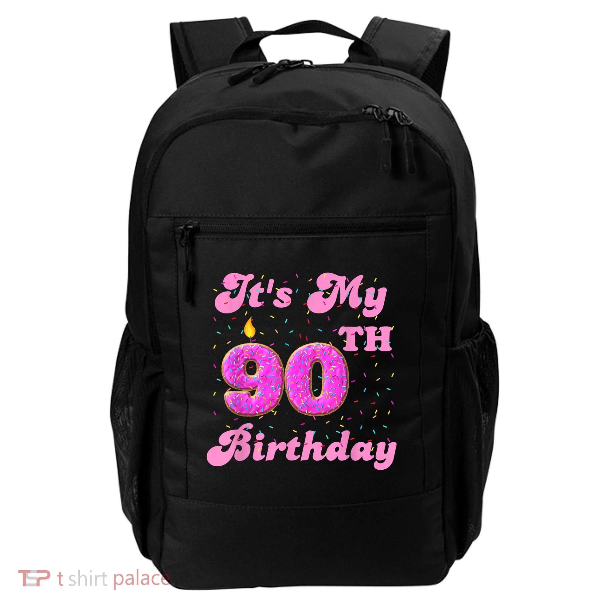 It's My 90th Birthday Donut 90 Years Old Bday Backpack