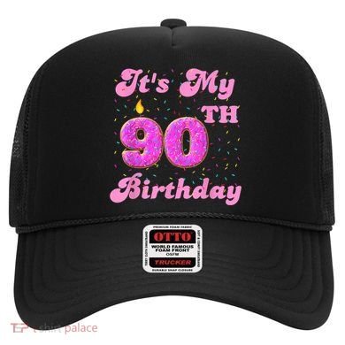It's My 90th Birthday Donut 90 Years Old Bday Hat