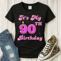 It's My 90th Birthday Donut 90 Years Old Bday Women's T-Shirt thumb 3