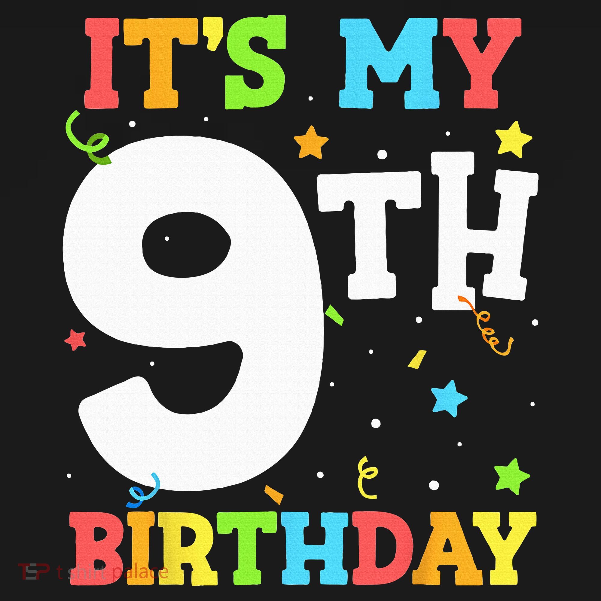 Its My 9th Birthday 9 Nine Happy Birthday Bucket Hat