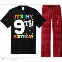 Its My 9th Birthday 9 Nine Happy Birthday Pajama Set thumb 0
