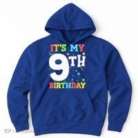 Its My 9th Birthday 9 Nine Happy Birthday Hoodie thumb 0