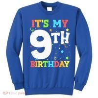 Its My 9th Birthday 9 Nine Happy Birthday Sweatshirt thumb 0