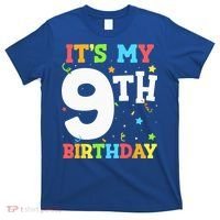 Its My 9th Birthday 9 Nine Happy Birthday T-Shirt thumb 0
