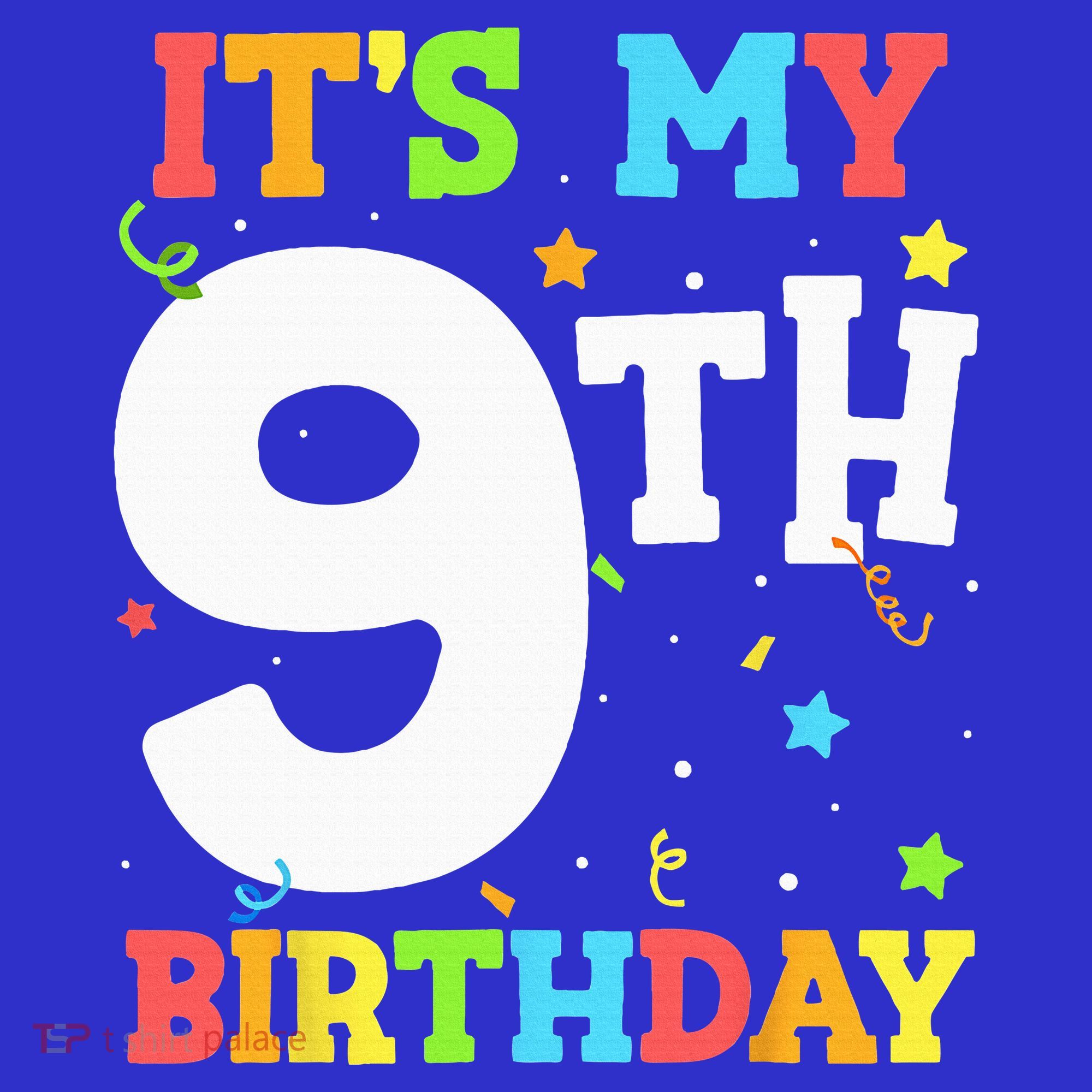 Its My 9th Birthday 9 Nine Happy Birthday Visor