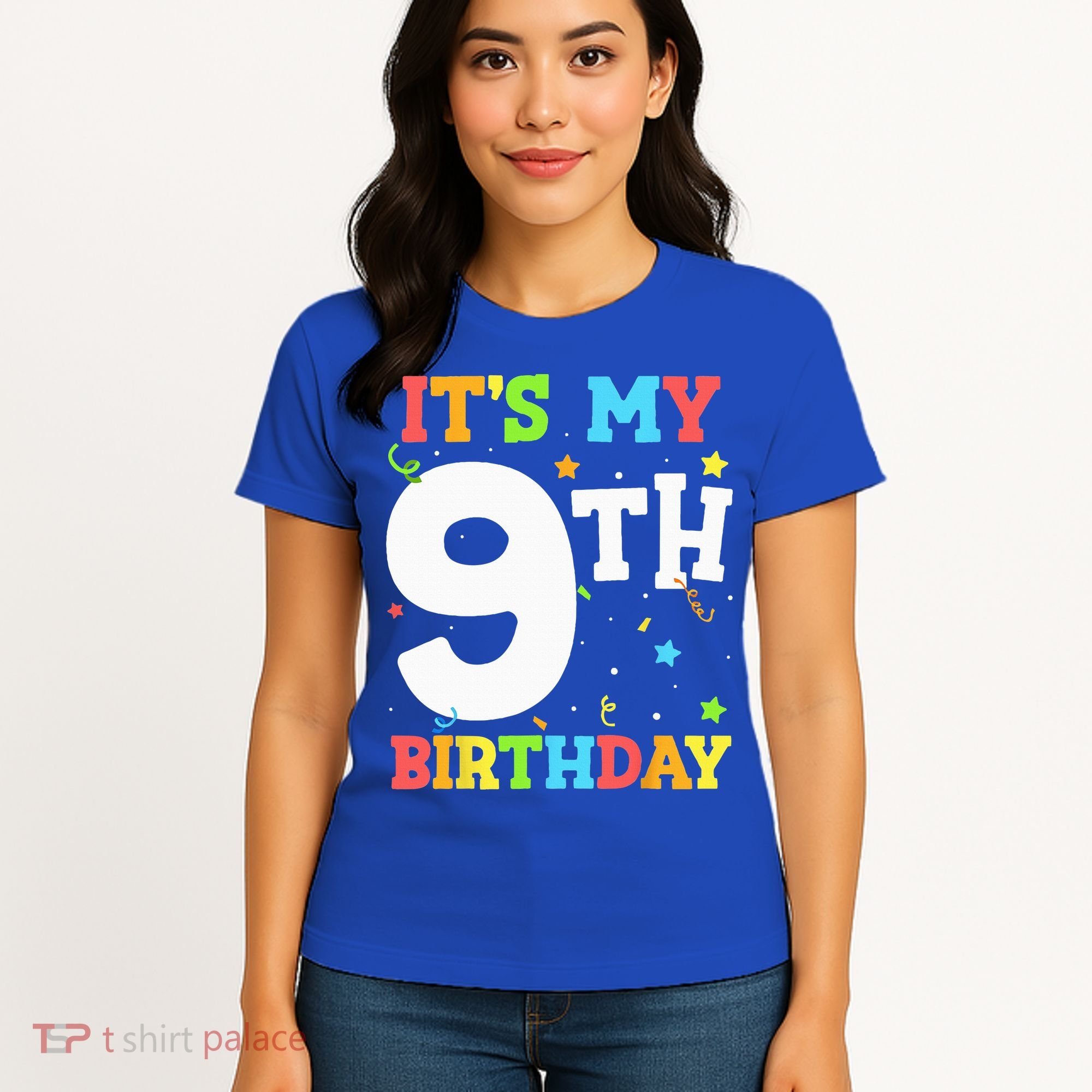 Its My 9th Birthday 9 Nine Happy Birthday Women's T-Shirt