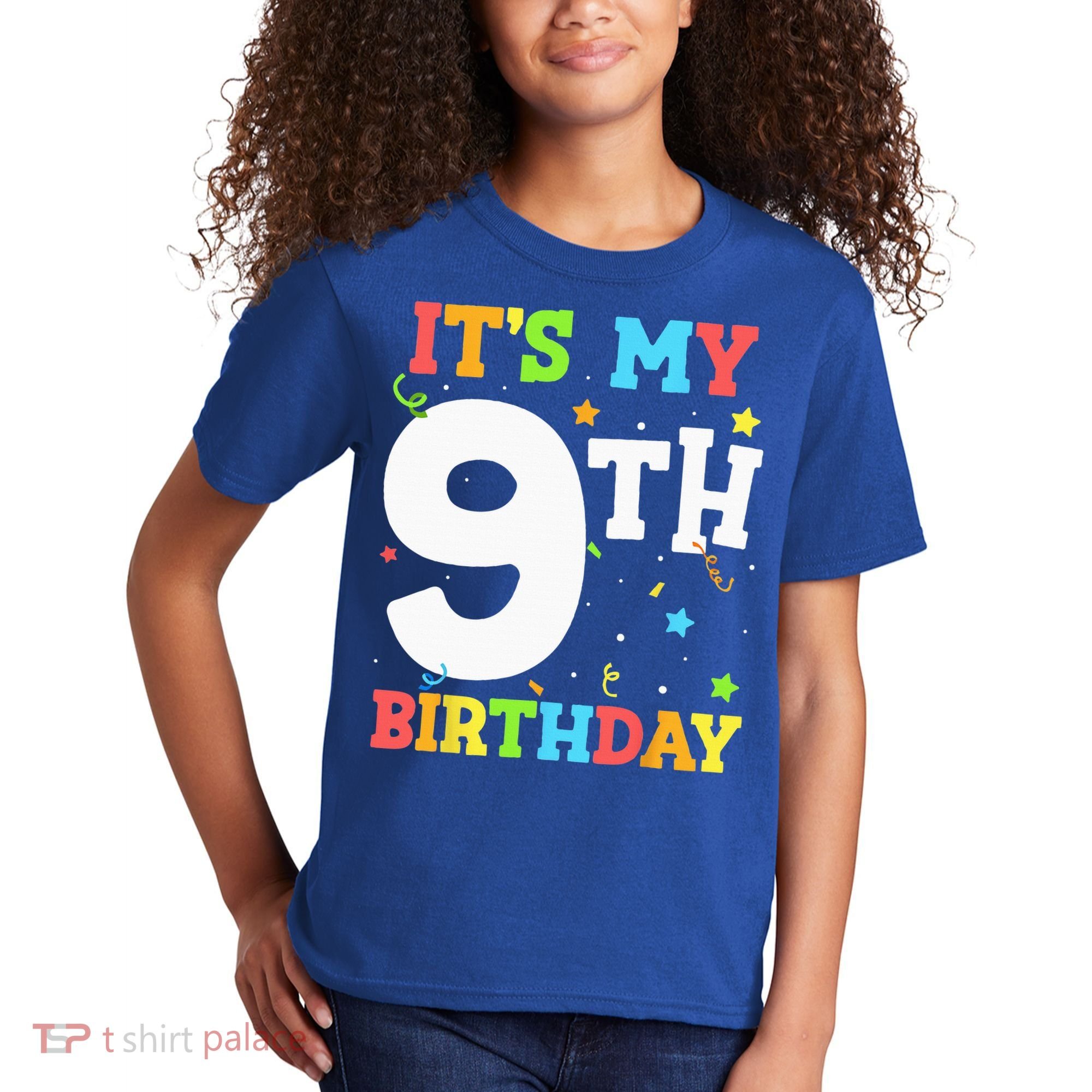 Its My 9th Birthday 9 Nine Happy Birthday Kids T-Shirt