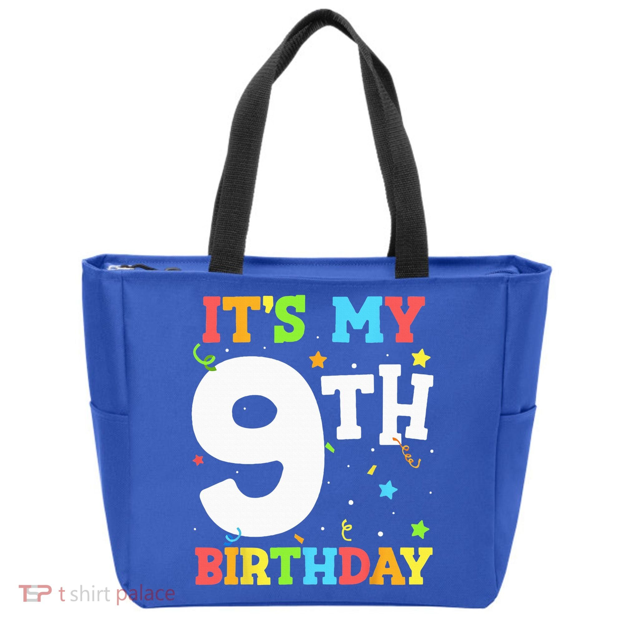 Its My 9th Birthday 9 Nine Happy Birthday Tote Bag