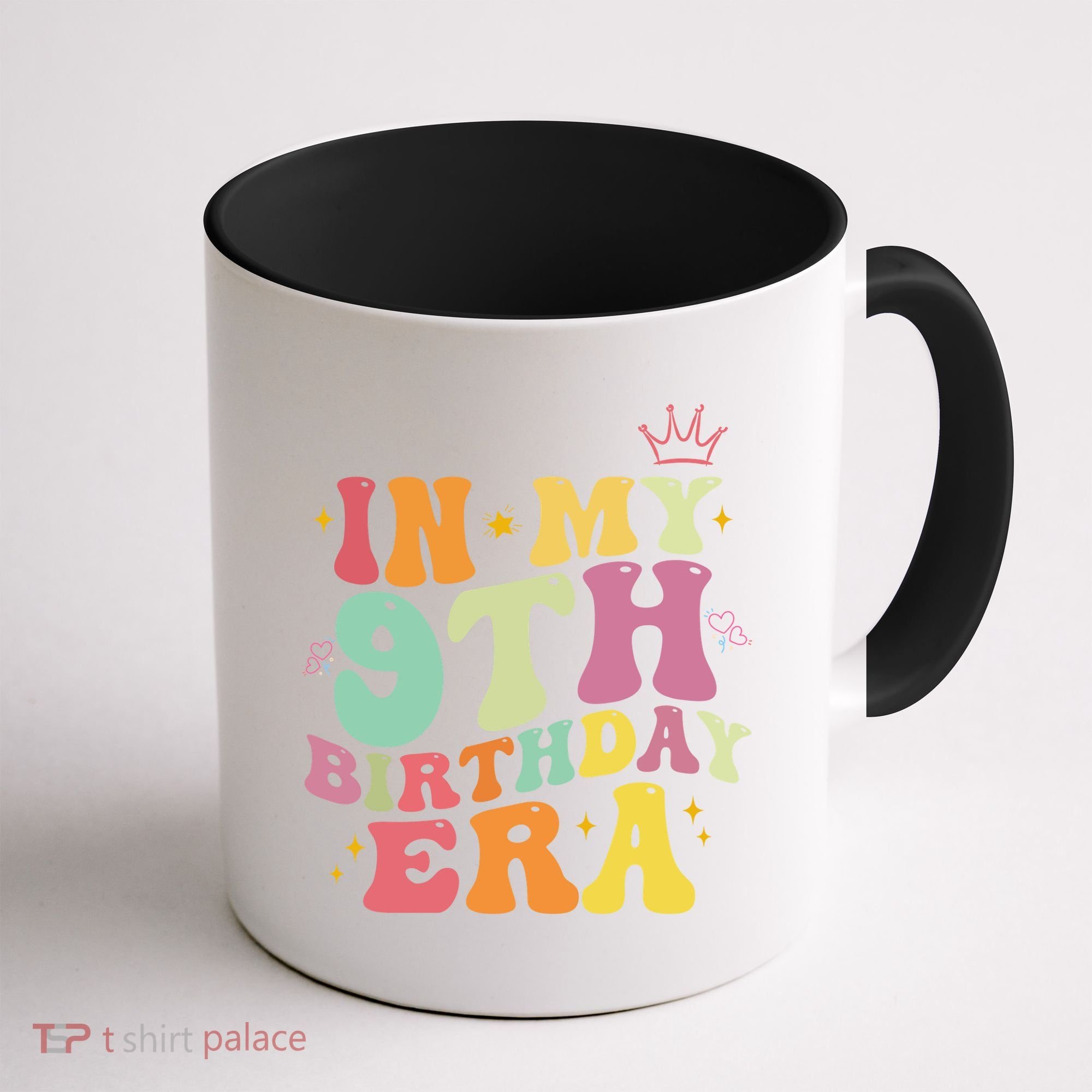 In My 9th Birthday Era Nine Years Old Birthday Gift Coffee Mug