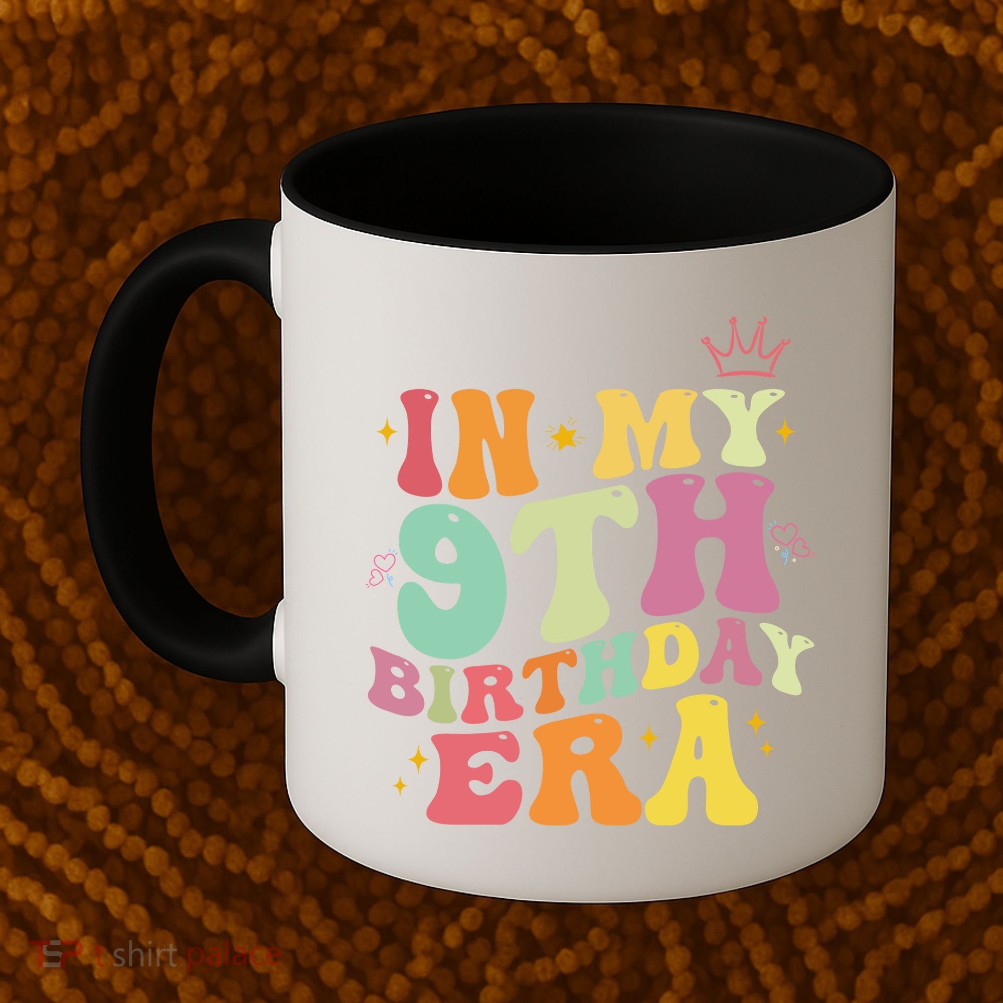 In My 9th Birthday Era Nine Years Old Birthday Gift Coffee Mug