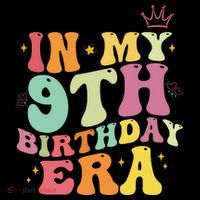In My 9th Birthday Era Nine Years Old Birthday Gift Coffee Mug thumb 5