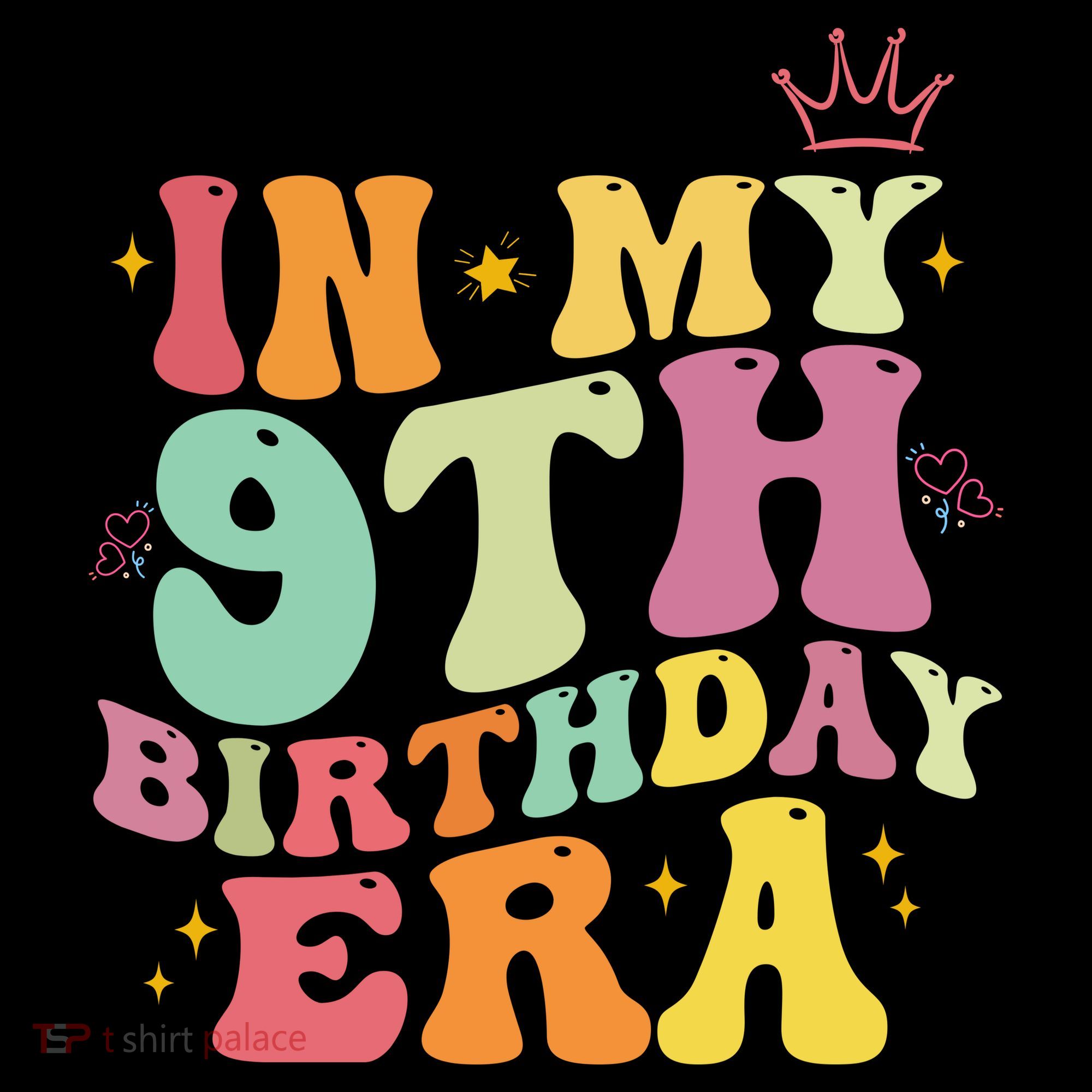 In My 9th Birthday Era Nine Years Old Birthday Gift Coffee Mug