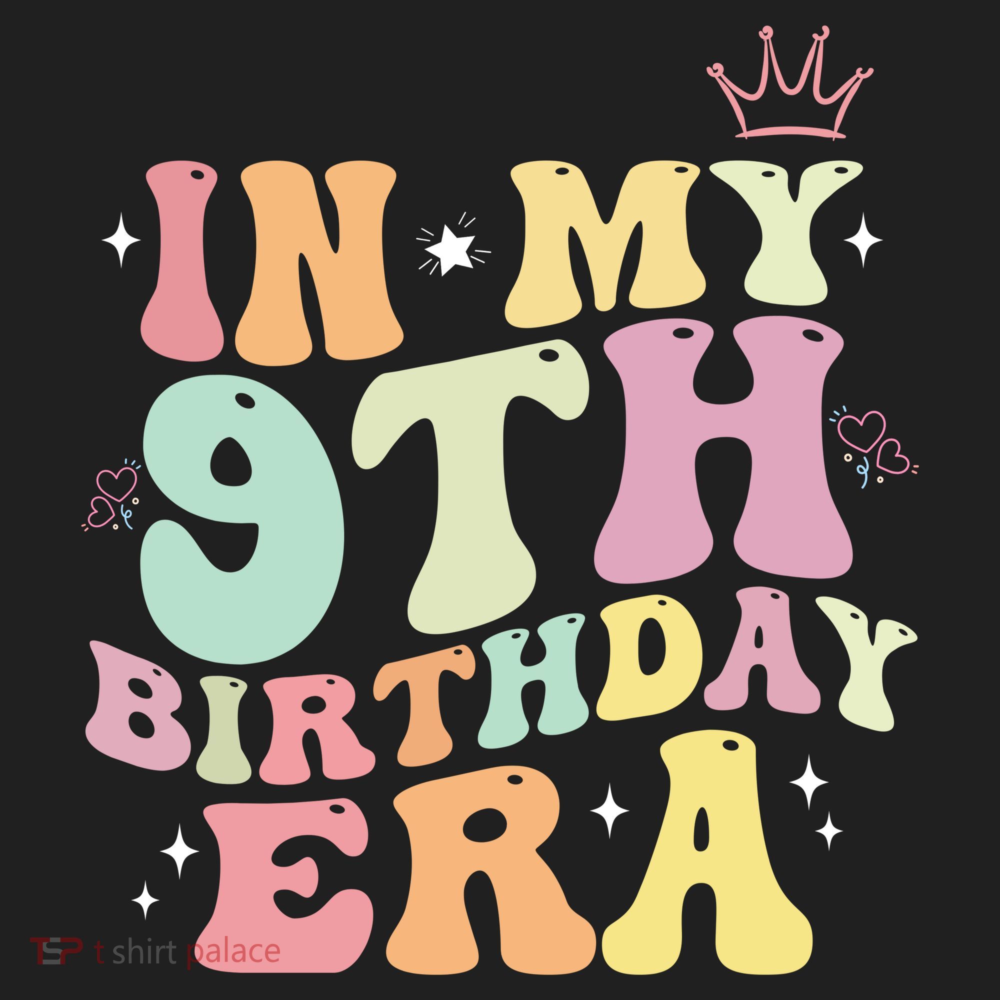 In My 9th Birthday Era Nine Years Old Birthday Gift Tumbler