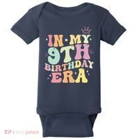In My 9th Birthday Era Nine Years Old Birthday Gift Baby Bodysuit thumb 0