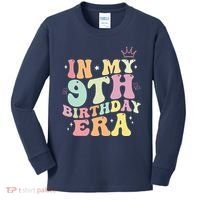 In My 9th Birthday Era Nine Years Old Birthday Gift Kids Long Sleeve Shirt thumb 0