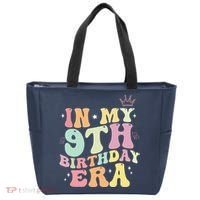 In My 9th Birthday Era Nine Years Old Birthday Gift Tote Bag thumb 0