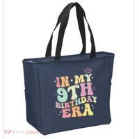 In My 9th Birthday Era Nine Years Old Birthday Gift Tote Bag thumb 2