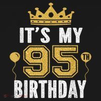 It'S My 95th Birthday For 95 Years Old Man And Woman Women's Tank Top thumb 5