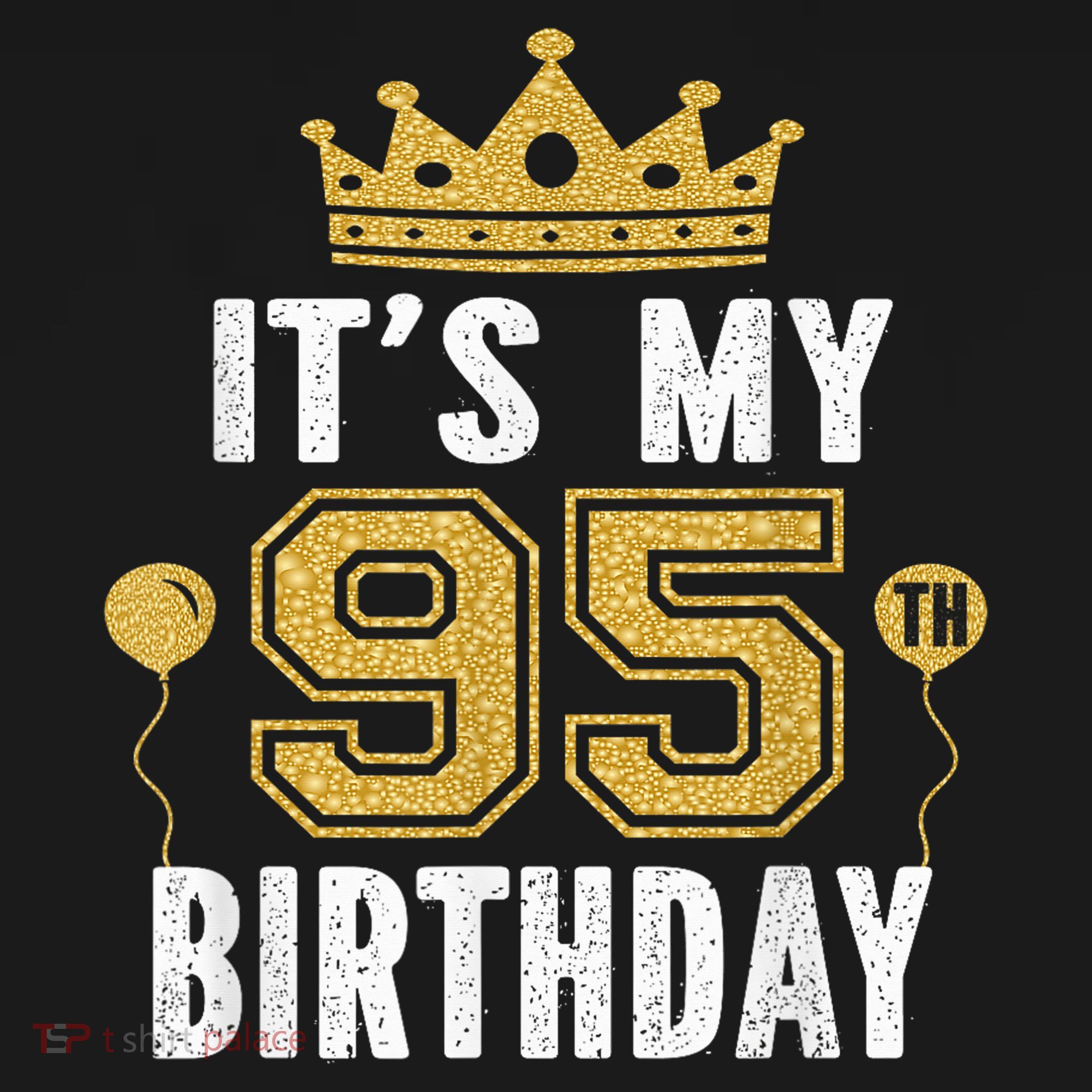 It'S My 95th Birthday For 95 Years Old Man And Woman Toddler Hoodie