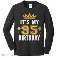 It'S My 95th Birthday For 95 Years Old Man And Woman Kids Long Sleeve Shirt thumb 0