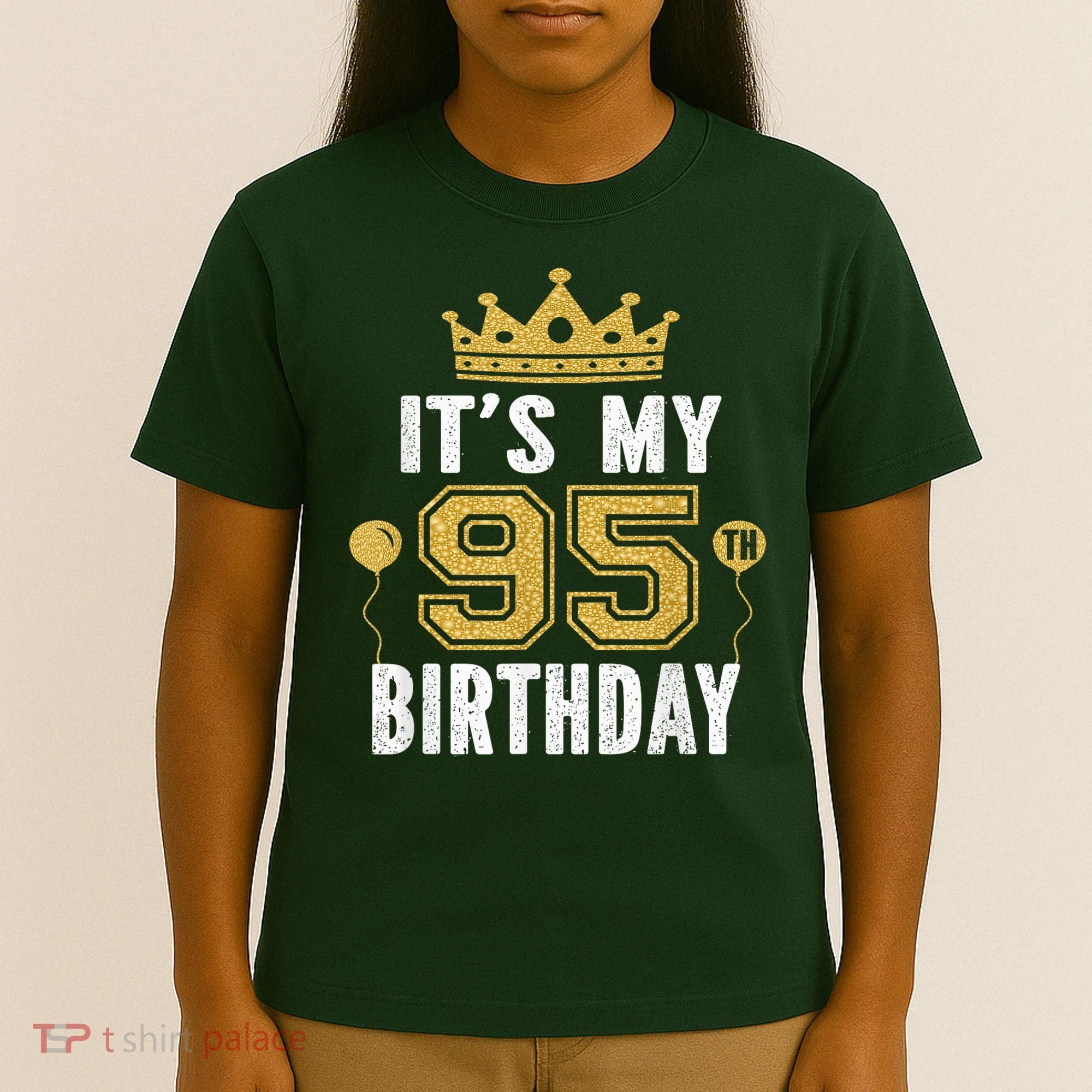 It'S My 95th Birthday For 95 Years Old Man And Woman T-Shirt