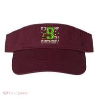 It'S My 9th Birthday 9 Year Old Gamer Pixel Birthday Boy Visor thumb 0