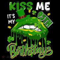 It'S My 95th Birthday St. Patrick'S Day Shamrocks Cute Lips Coffee Mug thumb 5