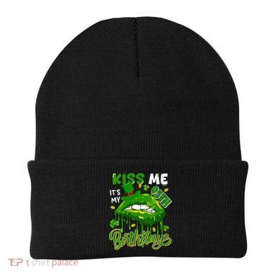 It'S My 95th Birthday St. Patrick'S Day Shamrocks Cute Lips Beanie