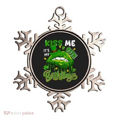 It'S My 95th Birthday St. Patrick'S Day Shamrocks Cute Lips Ornament