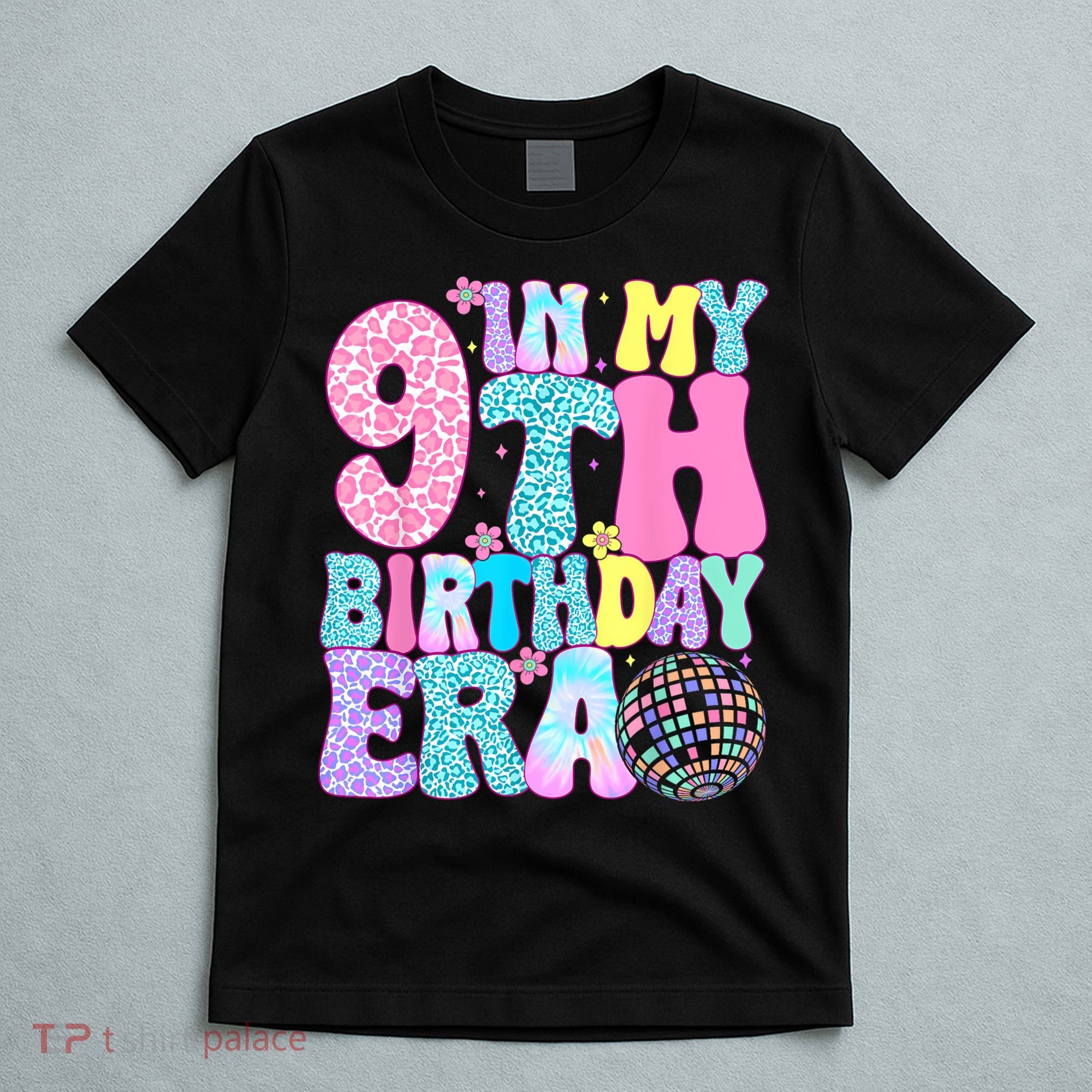 In My 9th Birthday Era Nine Bday 9 Year Old T-Shirt