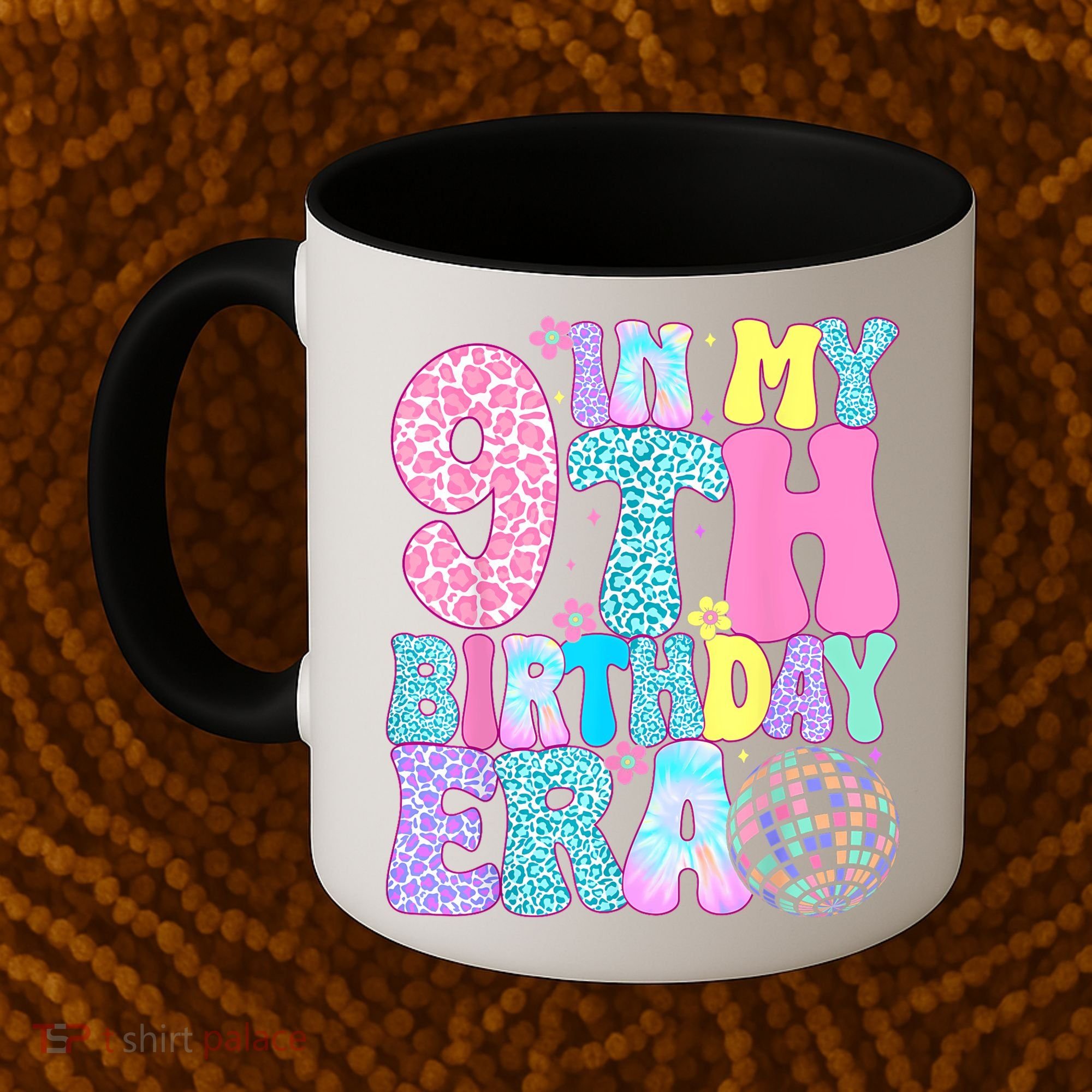 In My 9th Birthday Era Nine Bday 9 Year Old Coffee Mug