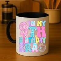 In My 9th Birthday Era Nine Bday 9 Year Old Coffee Mug thumb 4