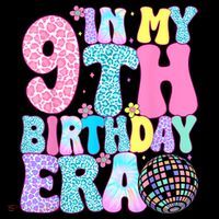 In My 9th Birthday Era Nine Bday 9 Year Old Coffee Mug thumb 5