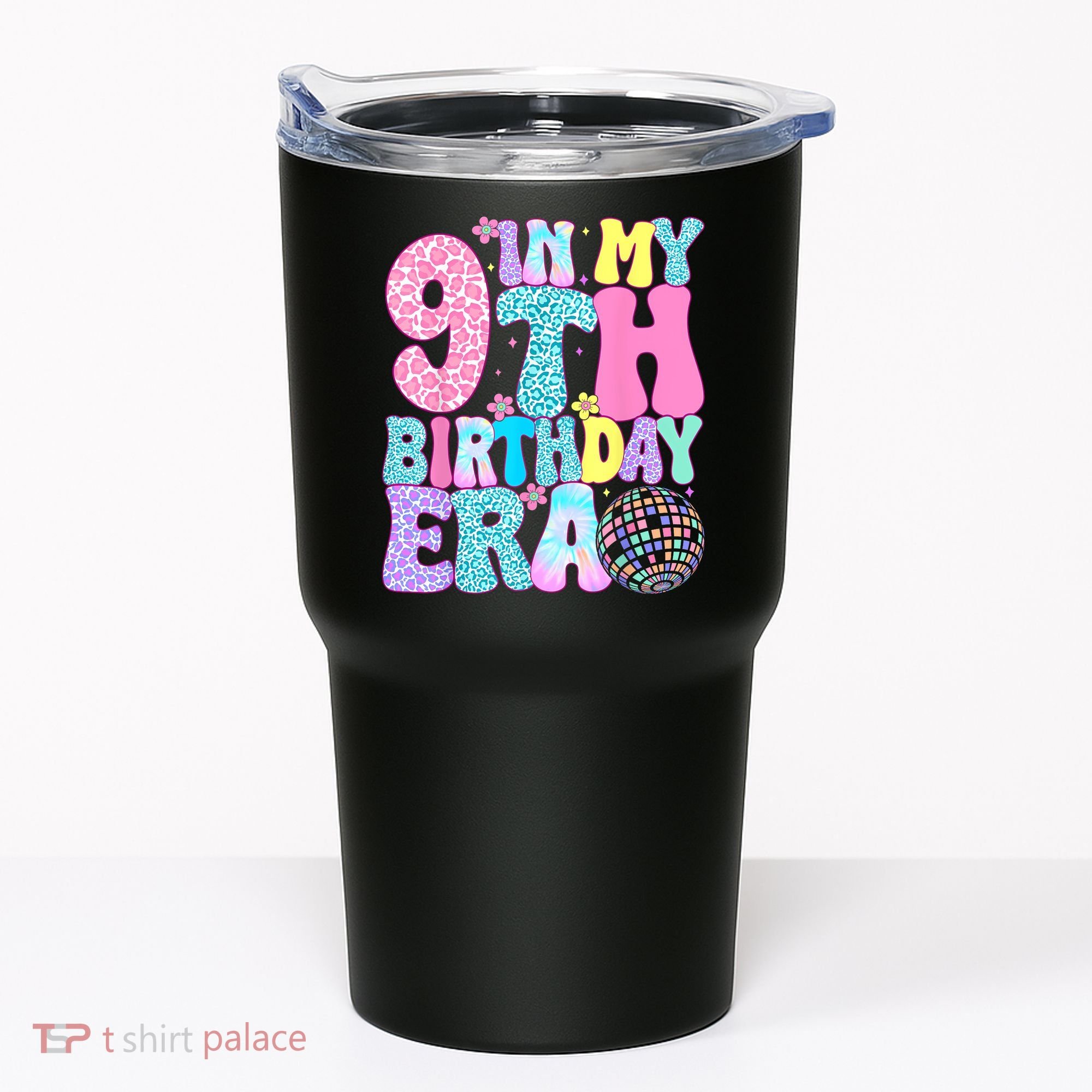 In My 9th Birthday Era Nine Bday 9 Year Old Tumbler