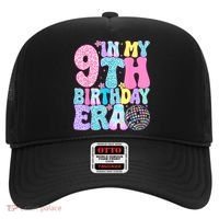 In My 9th Birthday Era Nine Bday 9 Year Old Hat thumb 0