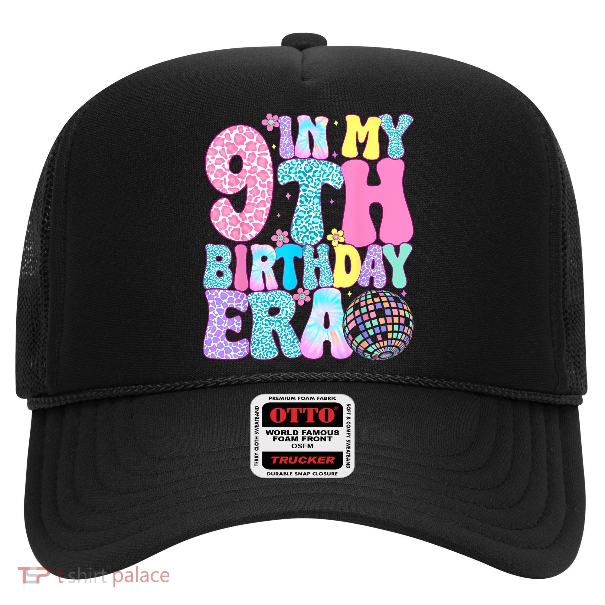 In My 9th Birthday Era Nine Bday 9 Year Old Hat