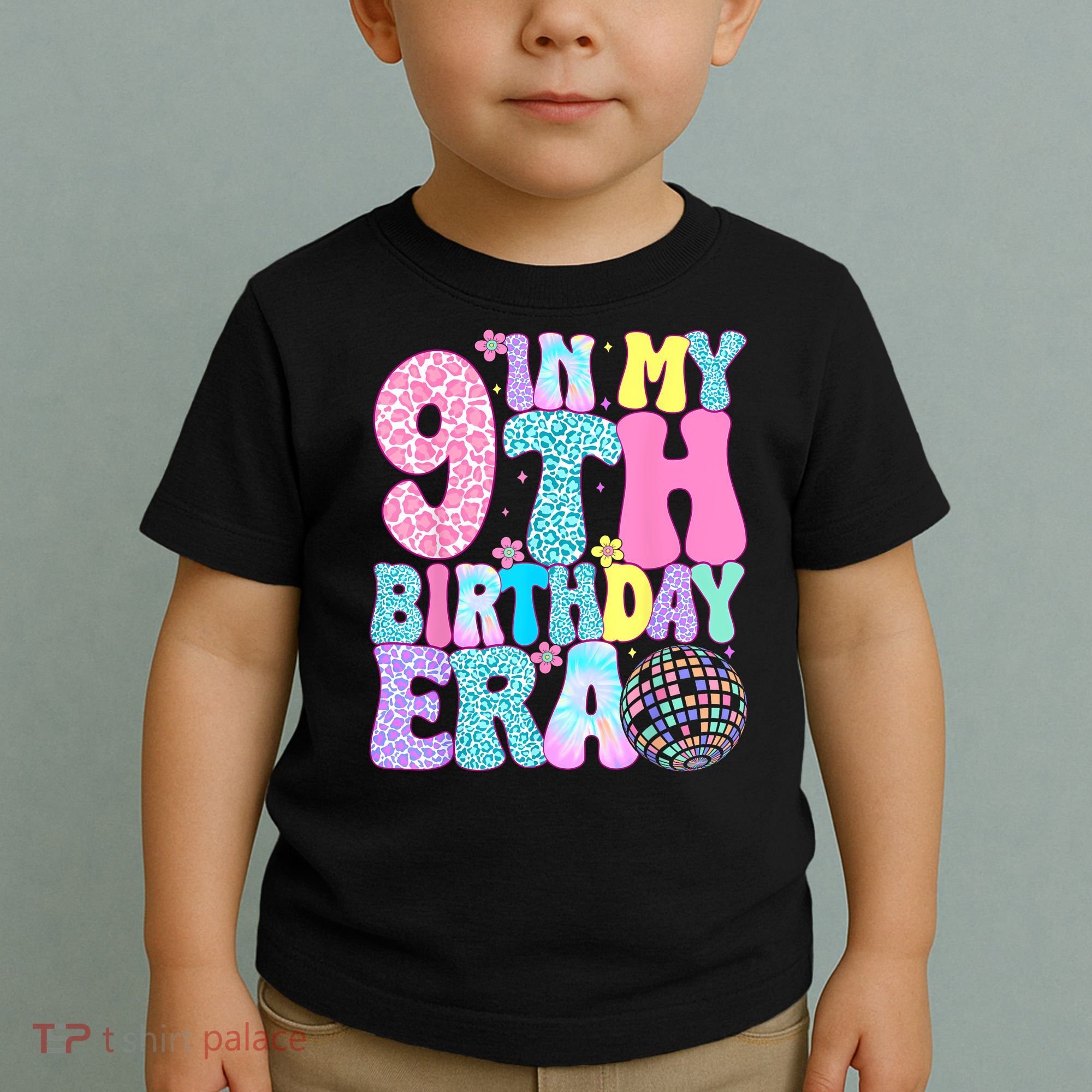 In My 9th Birthday Era Nine Bday 9 Year Old Toddler T-Shirt