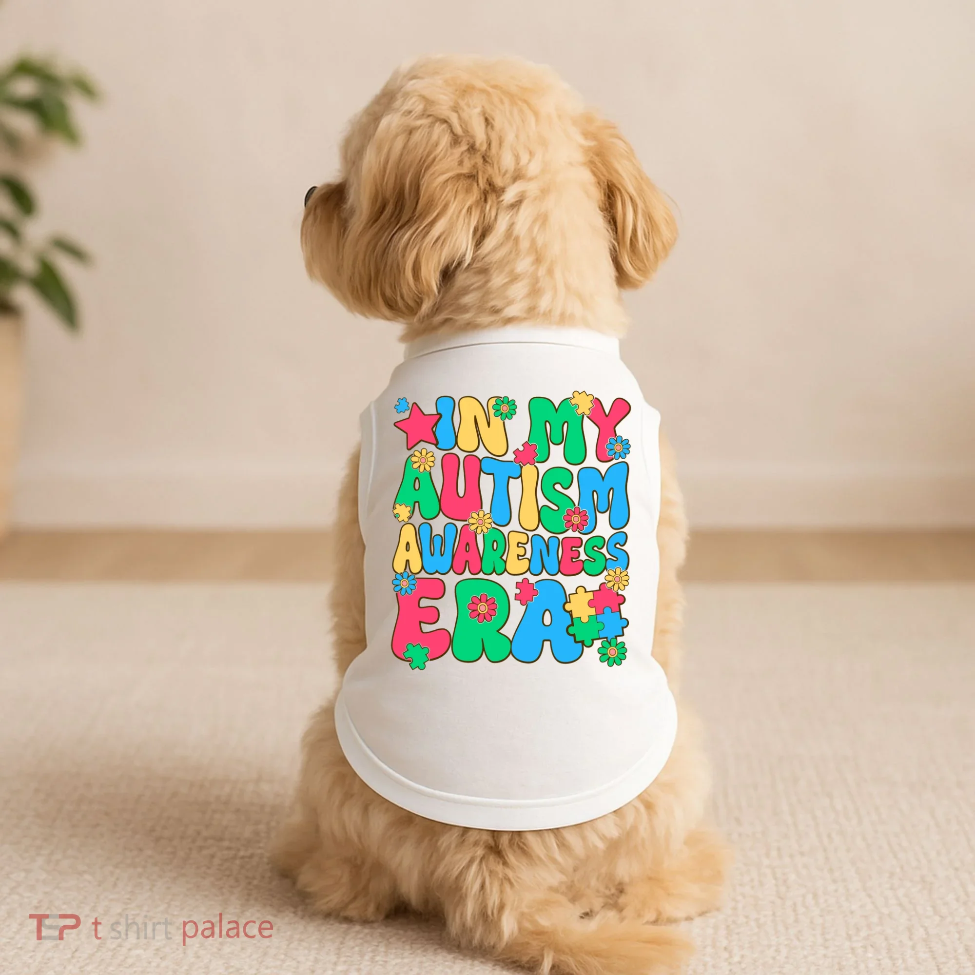 In My Autism Awareness Era Doggie Tank