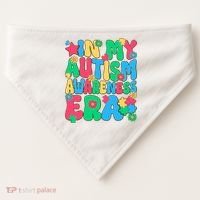 In My Autism Awareness Era USA-Made Doggie Bandana thumb 0