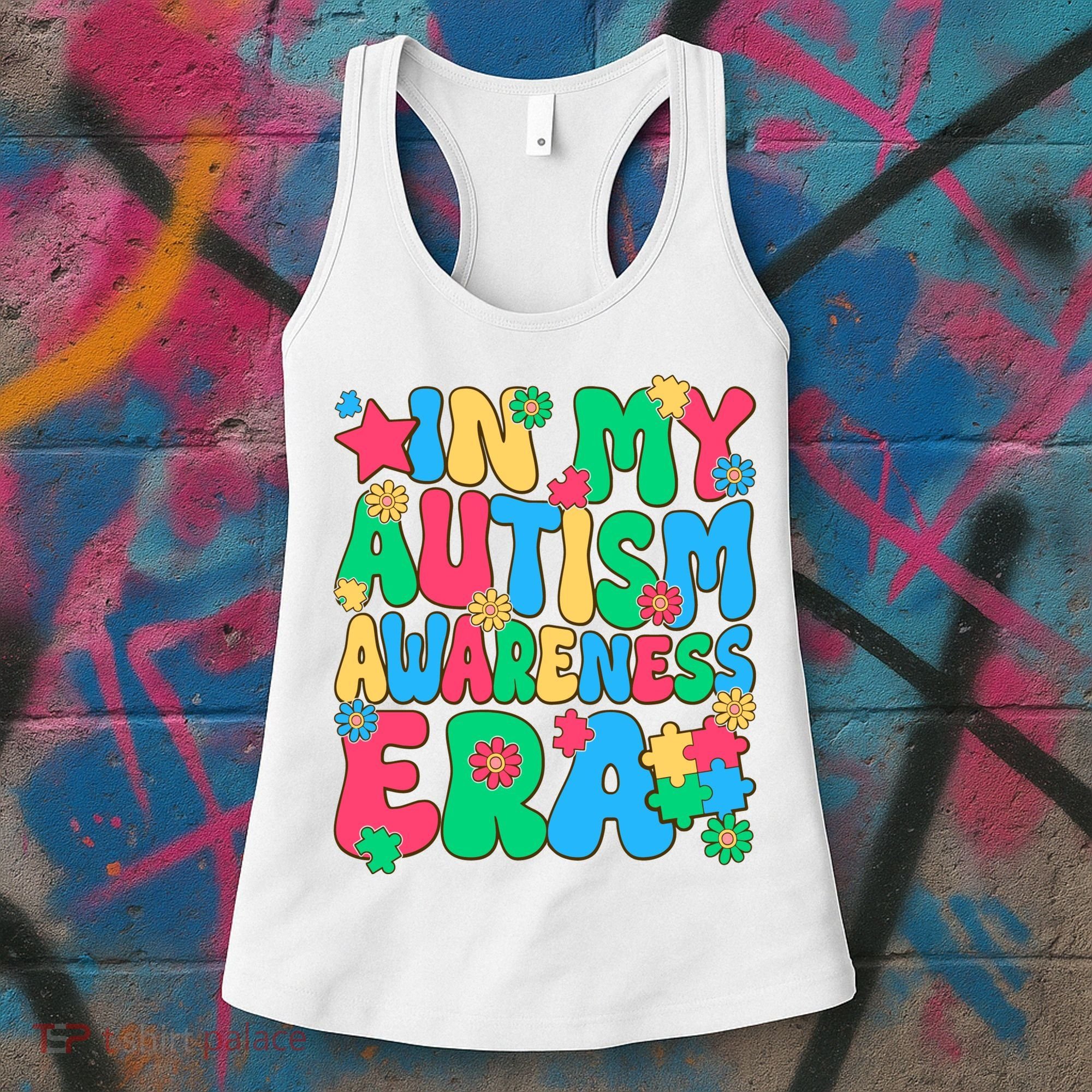 In My Autism Awareness Era Women's Tank Top