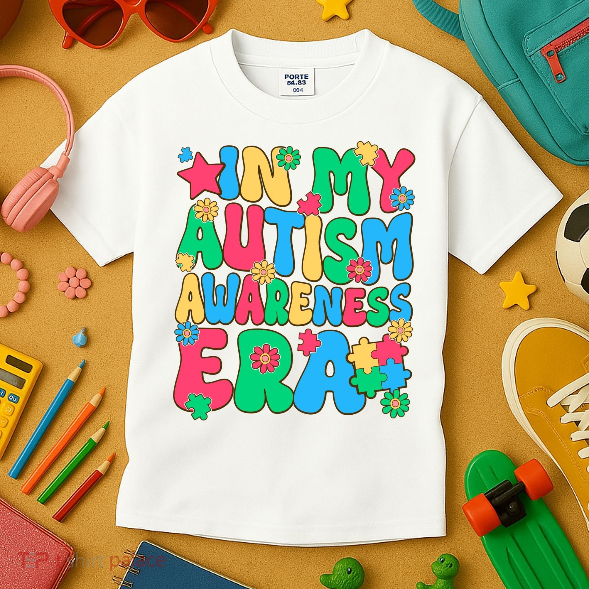In My Autism Awareness Era Kids T-Shirt